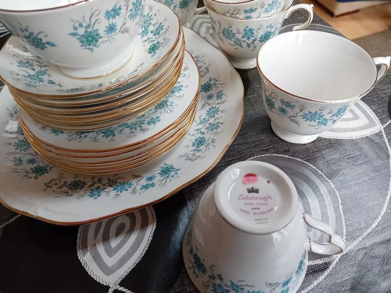 Colclough bone china tea set