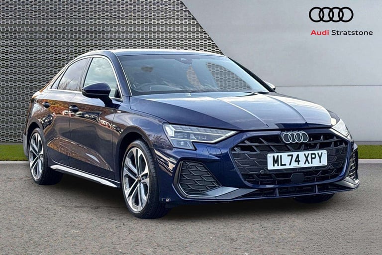 image for  Audi A3 35 TFSI S Line 4dr S Tronic Saloon Petrol Automatic