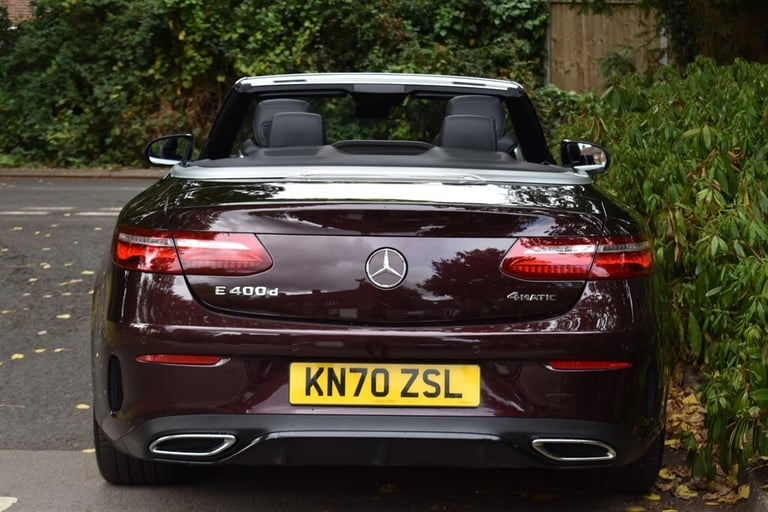 2020 Mercedes-Benz 400 E  D 4MATIC AMG LINE PREMIUM PLUS Convertible Diesel Automatic