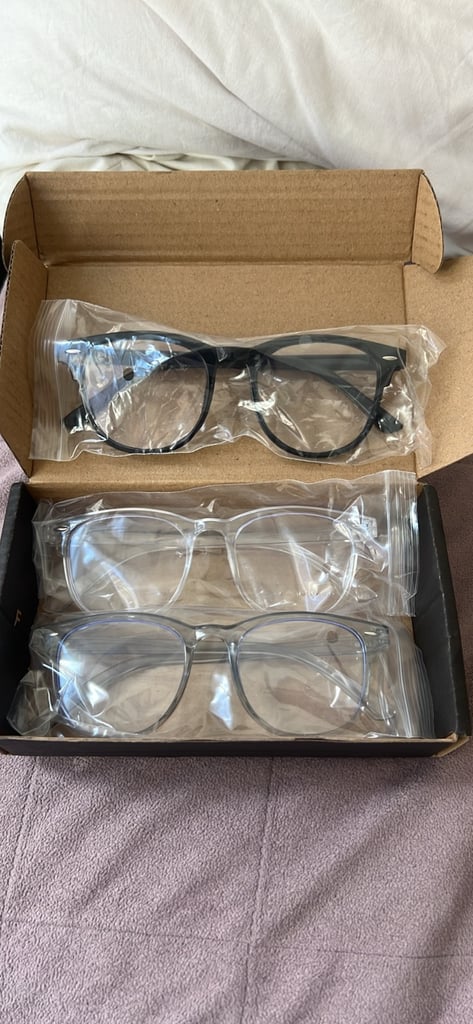 image for Bluelight blocking glasses 3 pairs