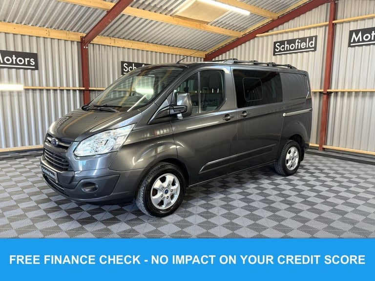2017 Ford Transit Custom 2.0 TDCi 310 Limited Crew Cab Van 5dr Diesel Manual L1 H1 (163 g/km, 128...