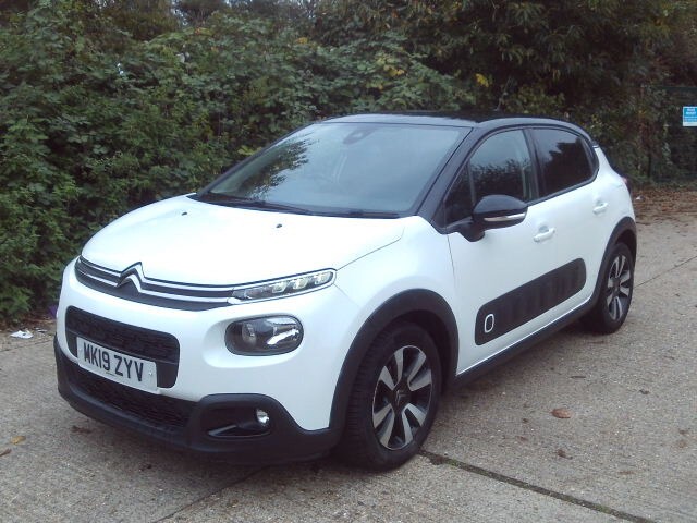 image for 2019 Citroen C3 1.2 PureTech Flair 5dr White 35k Miles Years MOT Warranty HATCHBACK Petrol Manual