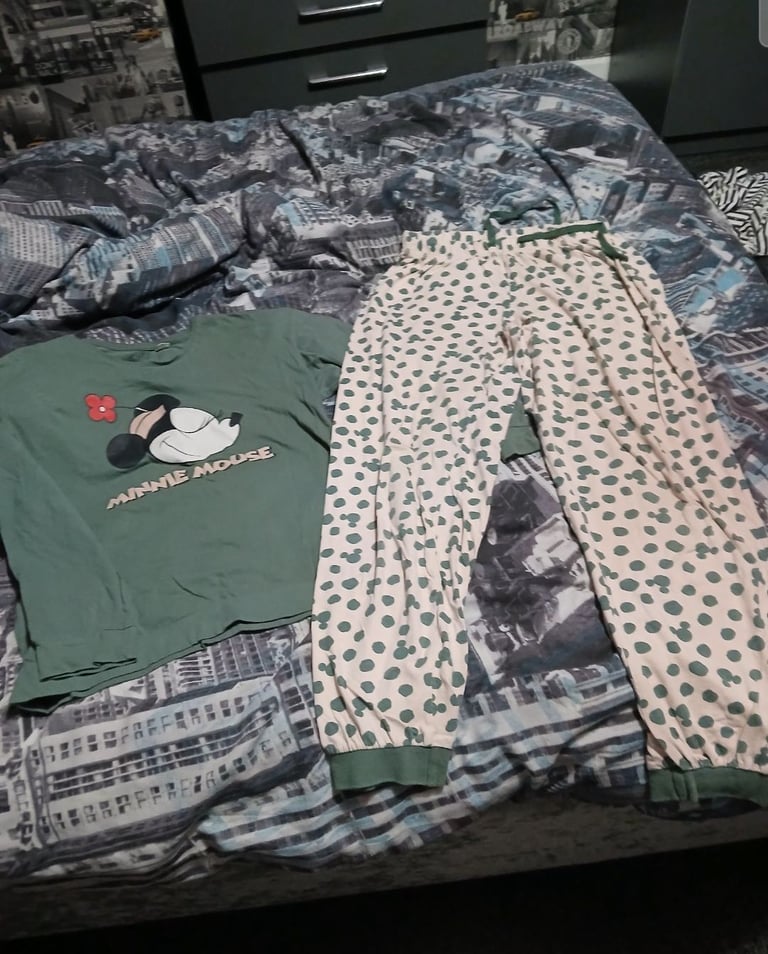 Mickey Mouse pyjamas size 8-10 