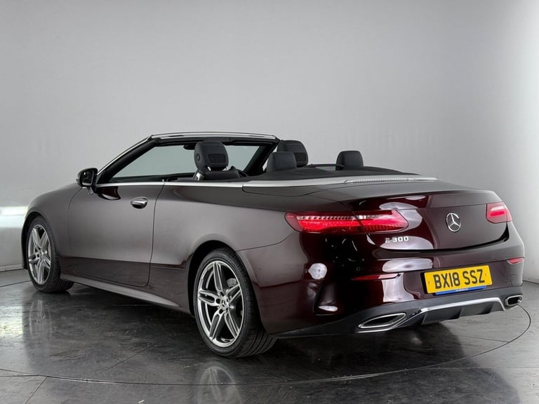2018 Mercedes-Benz E-Class E300 AMG Line Premium Plus 2dr 9G-Tronic CONVERTIBLE PETROL Automatic