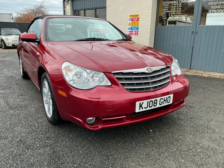 image for 2008 Chrysler Sebring 2.0 CRD Limited 2dr CONVERTIBLE Diesel Manual
