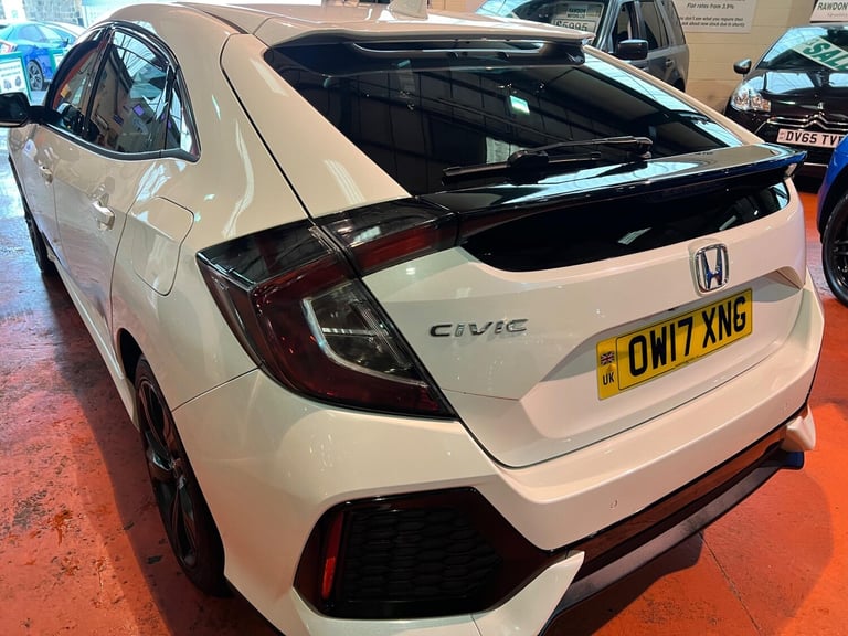 2017 Honda Civic 1.0 VTEC Turbo EX Euro 6 (s/s) 5dr HATCHBACK Petrol Manual