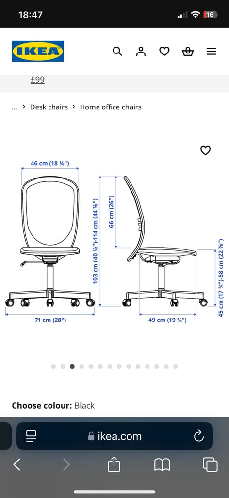 IKEA Flinton Office chair 
