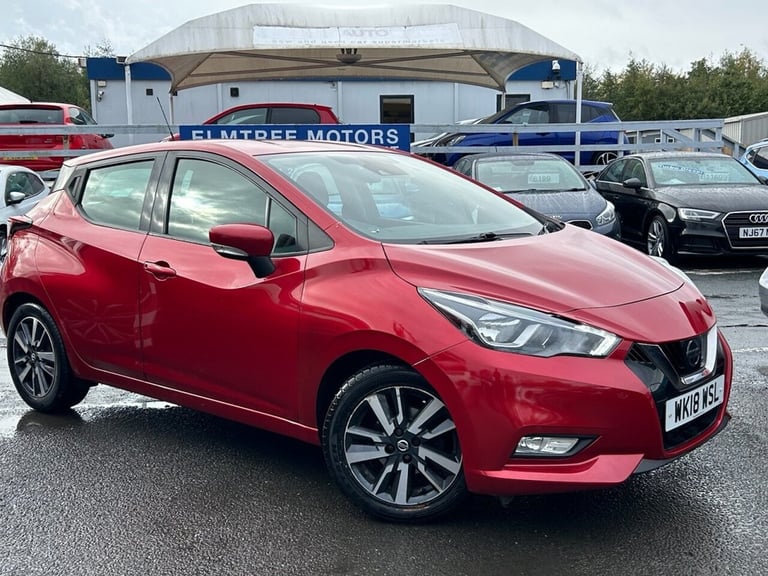 2018 Nissan Micra 0.9 Petrol (IG-T), Acenta Edition, Hatchback, 5 Door, Manual, Euro 6. Hatchback...