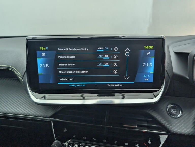 2021 Peugeot E-2008 50kWh GT SUV 5dr Electric Auto (136 ps) - SAT NAV, HEATED SEATS, ALLOY HATCHB...