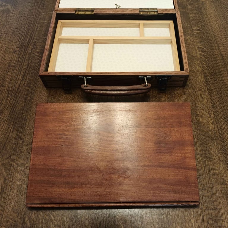 image for Wooden Drawing/Writing Box  REDUCED to £4
