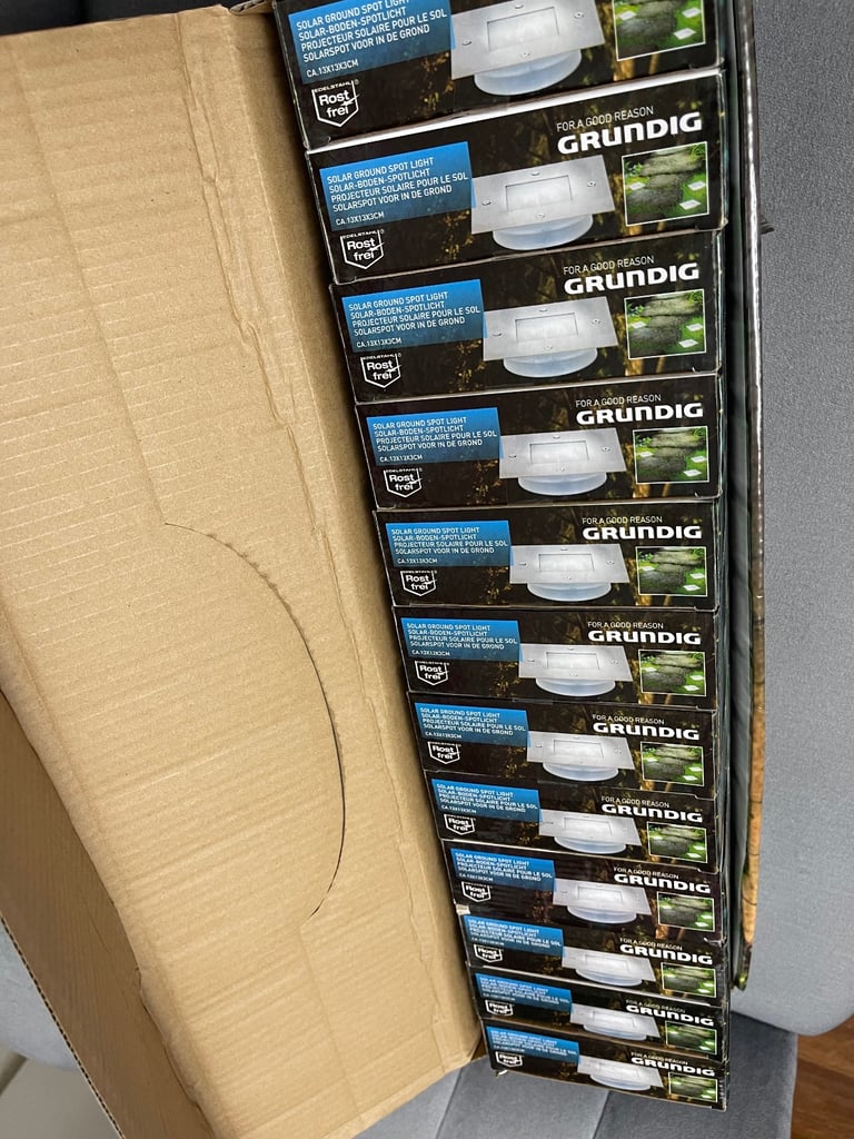Garden grundig waterproof outdoor solar led