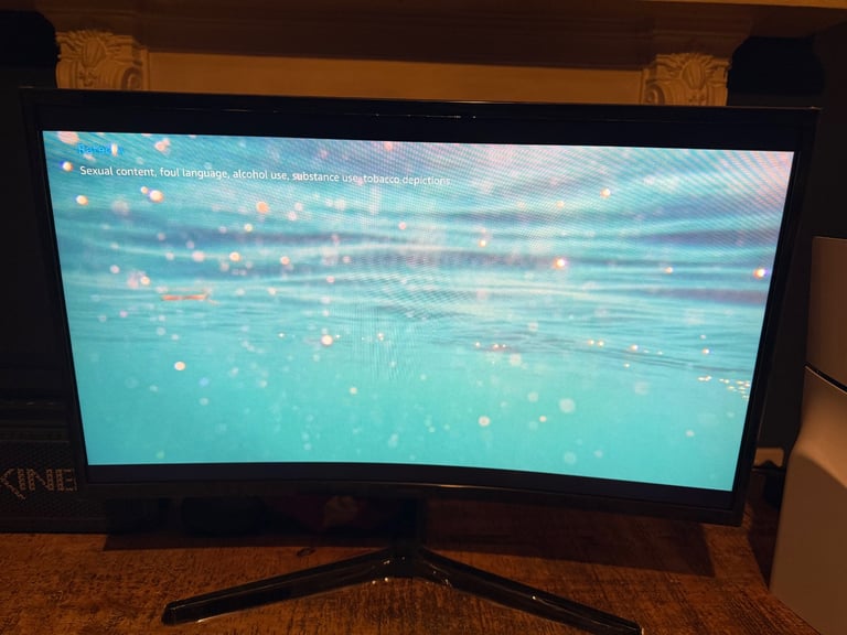image for SAMSUNG LS27D366GAUXXU Full HD 27&quot; Curved VA LCD Monitor - Black