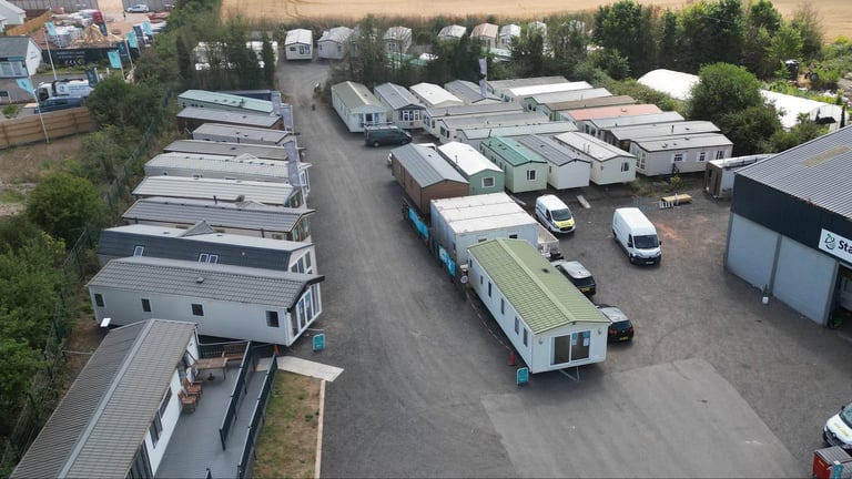 FOR SALE - STATIC CARAVANS FOR PRIVATE LAND / SELF BUILD