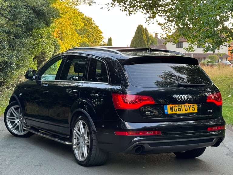 AUDI Q7 3.0 TDI QUATTRO S-LINE 7 SEATER~CHEAPER TAX BAND~BIG SPEC~