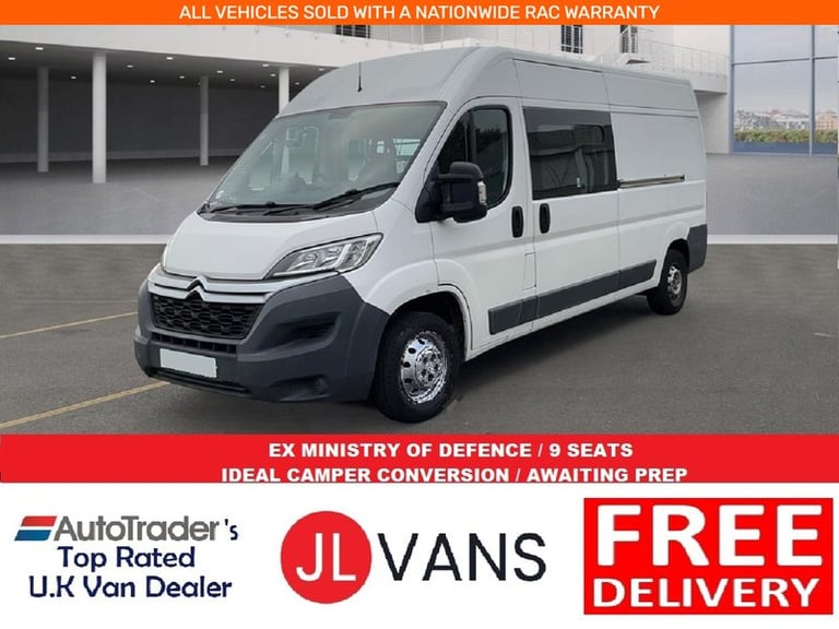 2025 Citroen Relay BlueHDi 35 Enterprise Crew Cab L3H2 Euro 6 130ps CrewCab DIESEL Manual