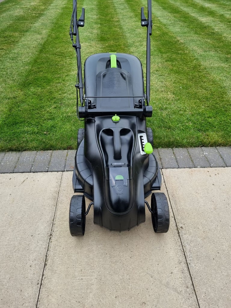 Gtech Cordless Lawnmower VGC with battery and charger