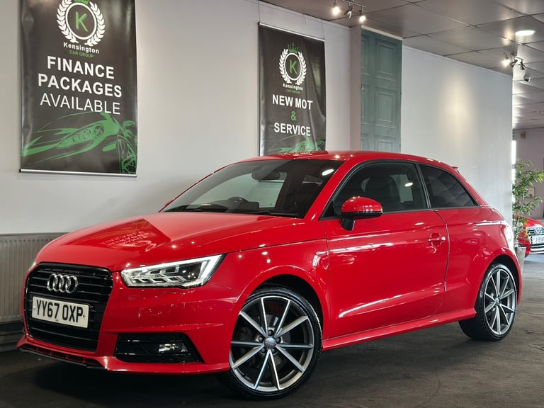 2017 Audi A1 1.4 TFSI 150 Black Edition 3dr S Tronic HATCHBACK Petrol Automatic