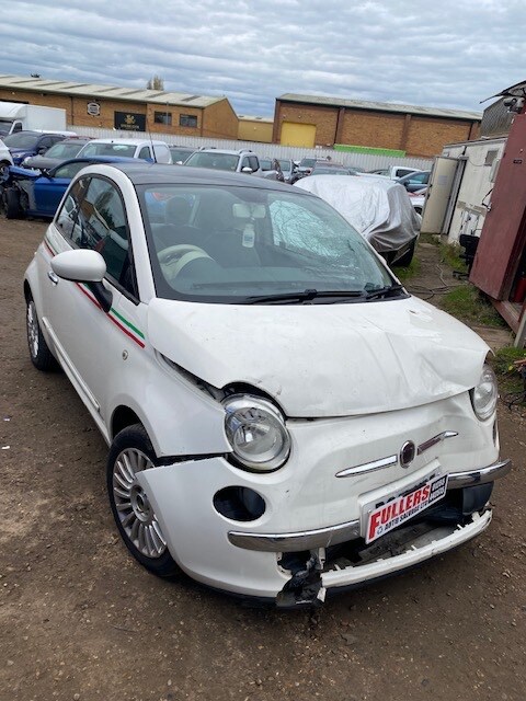 2010 Fiat 500 1.2 Lounge 3dr [Start Stop] DAMAGES REPAIRABLE SALVAGE HATCHBACK Petrol Manual