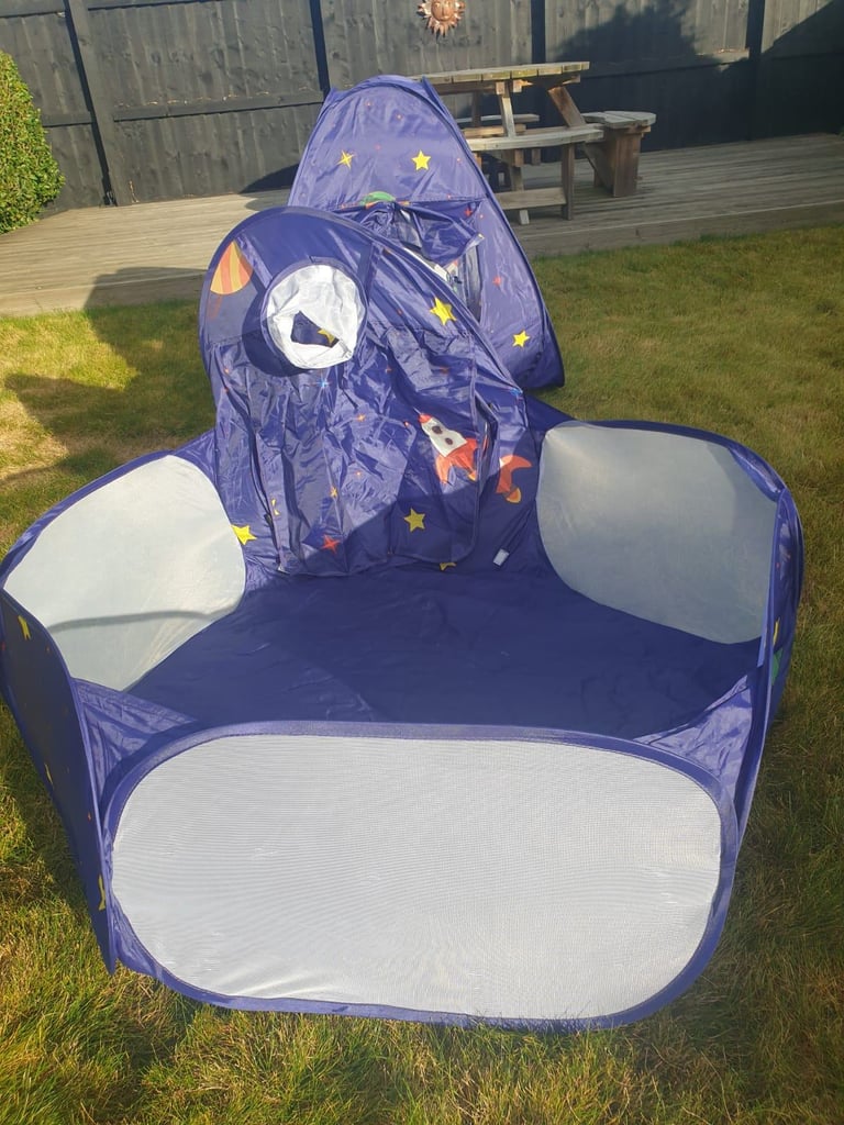 Homfu folding tent, tunnel and ball pit indoor or outdoor play