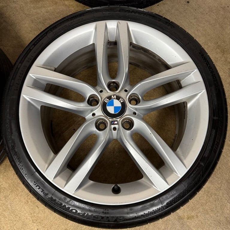 18'' GENUINE BMW 1 SERIES 2 F20 F21 F22 461 M SPORT ALLOY WHEELS TYRES ALLOYS