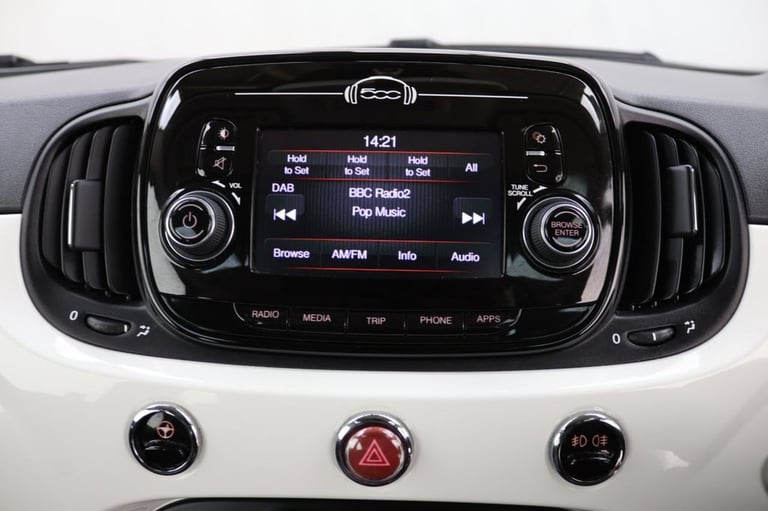 2018 Fiat 500 1.2 Lounge 3dr HATCHBACK PETROL Manual