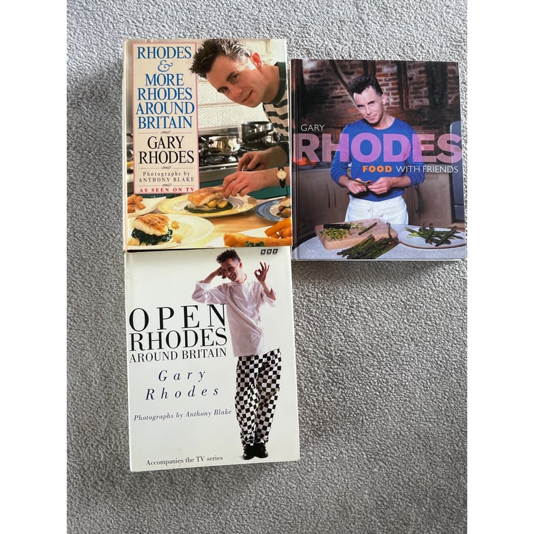 3 x Gary Rhodes books 