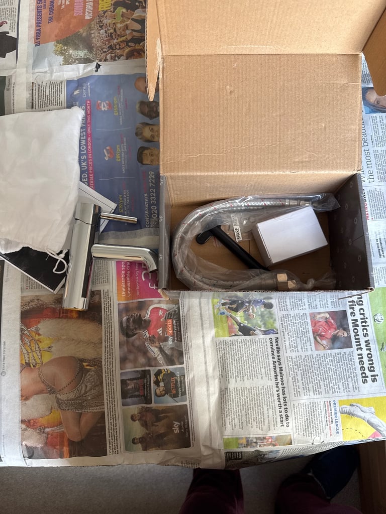 Bathroom mixer tap - brand new