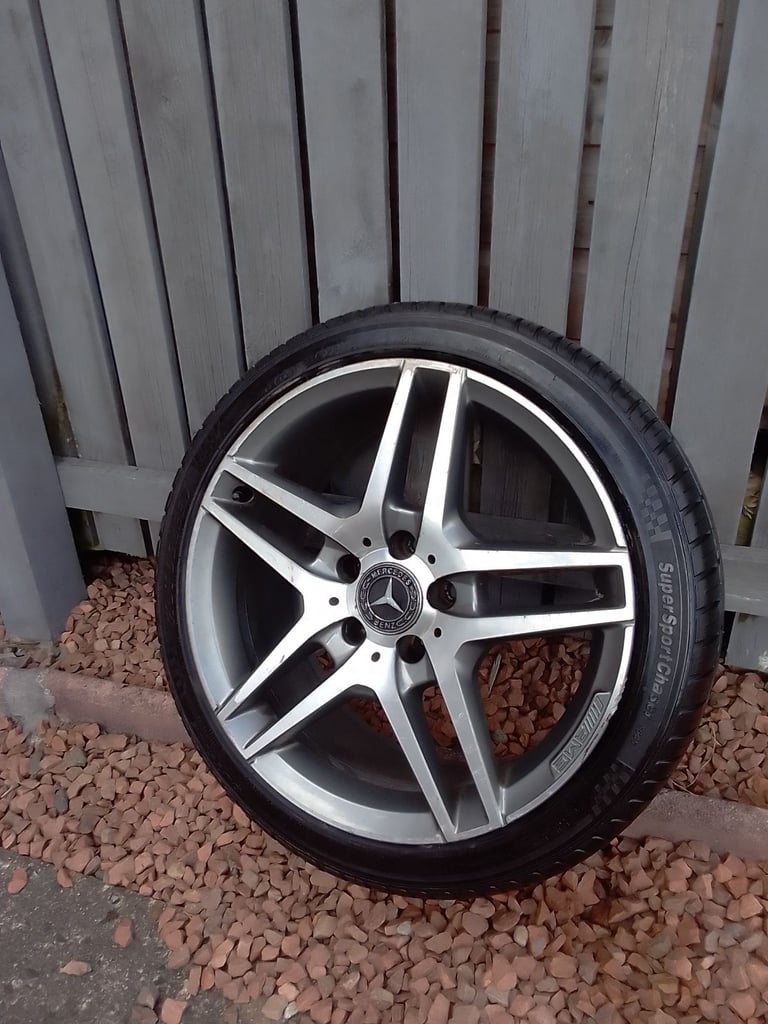 image for Mercedes alloy wheel