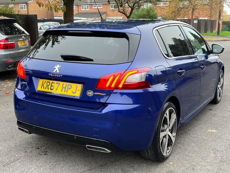 2017 Peugeot 308 1.2 PureTech 130 GT Line 5dr HATCHBACK Petrol Manual