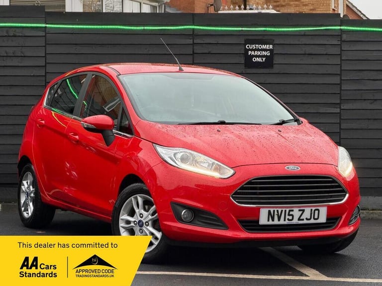 2015 Ford Fiesta 1.0T EcoBoost Zetec Euro 6 (s/s) 5dr HATCHBACK Petrol Manual