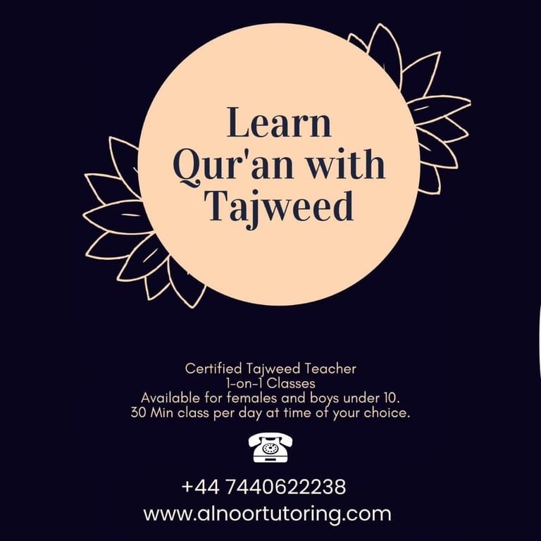 image for QURAN CLASSES ⭐ MALE & FEMALE BEST QURAN TEACHER ☎ QURAN LESSONS 🌟 LEARN QURAN ACADEMY