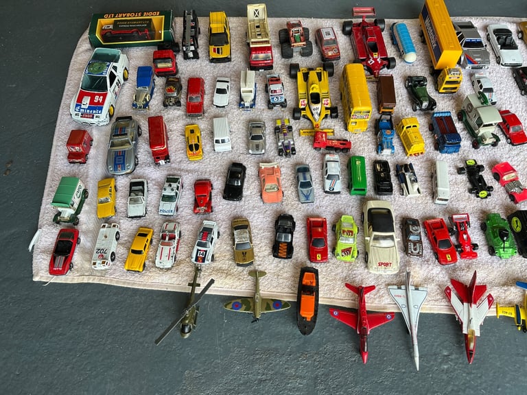 Over 90 die cast toys
