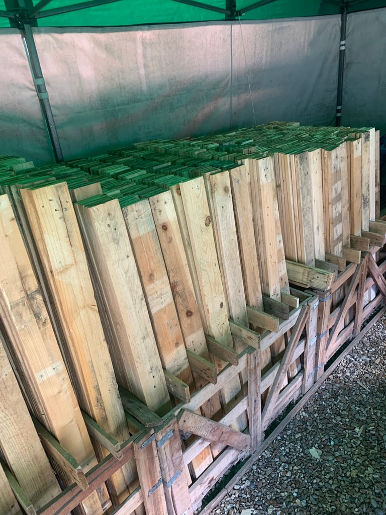 image for 1m - 1.2m lengths of Reclaimed Pallet Boards
