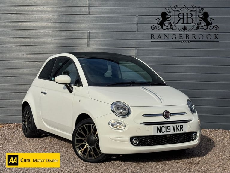 2019 19 FIAT 500C 1.2 120TH CONVERTIBLE 2DR PETROL MANUAL EURO 6 (S/S) 
