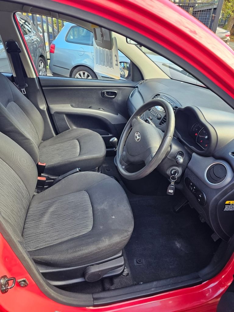 2012 Hyundai i10 1.2 Active 5dr HATCHBACK PETROL Manual