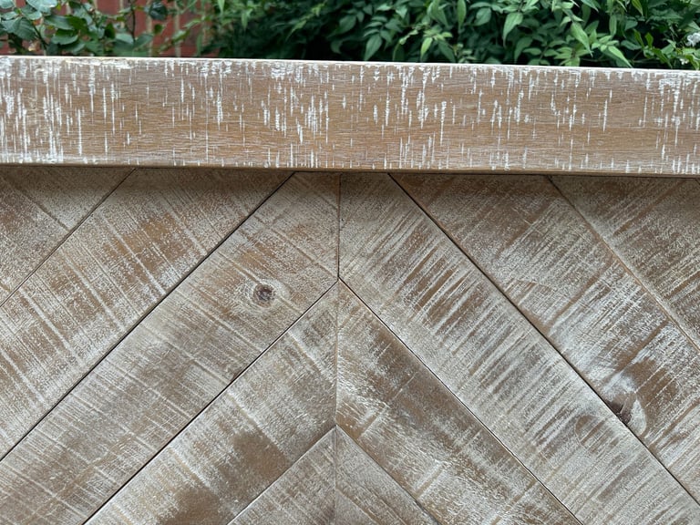 Barker & Stonehouse Reclaimed Wood 4FT6 Double Size Bed Frame - Great Condition