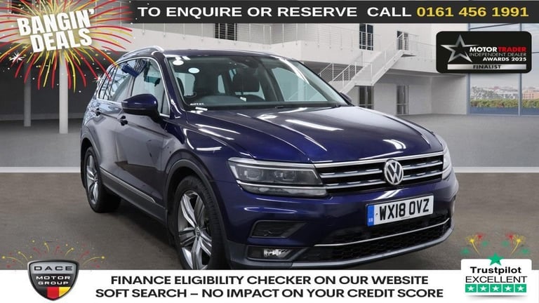 image for 2018 Volkswagen Tiguan 2.0 TDI SEL SUV 5dr Diesel Manual Euro 6 (s/s) (150 ps) Diesel Manual