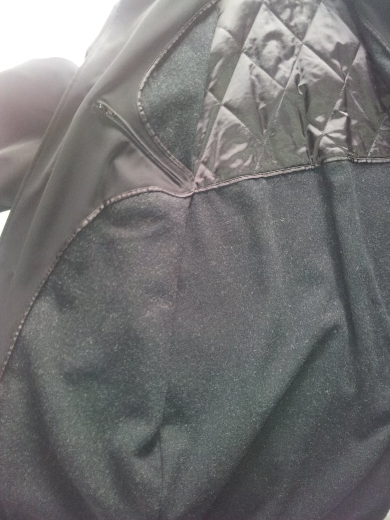 Men's NEXT Black Mac - Shower-proof raincoat. Never worn as new - size L