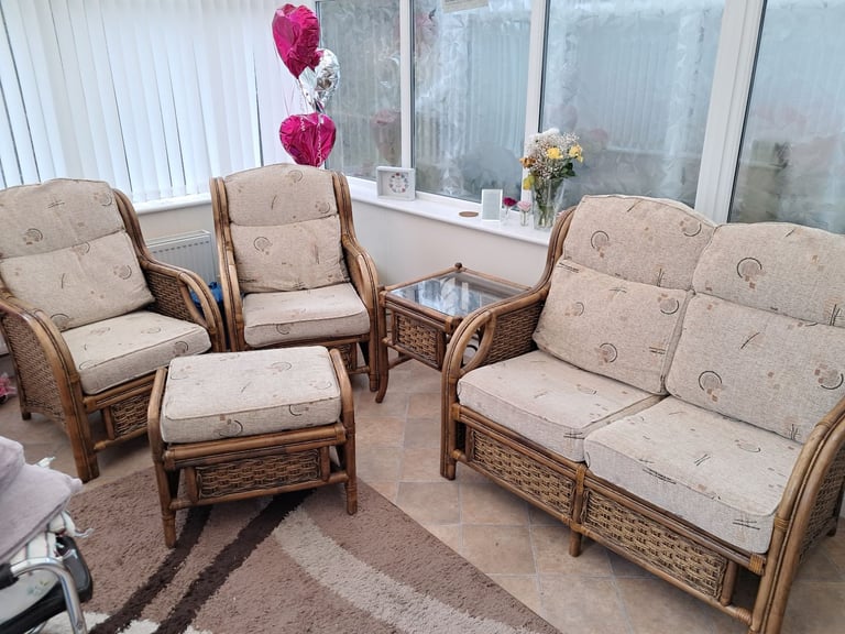 Conservatory furniture set.