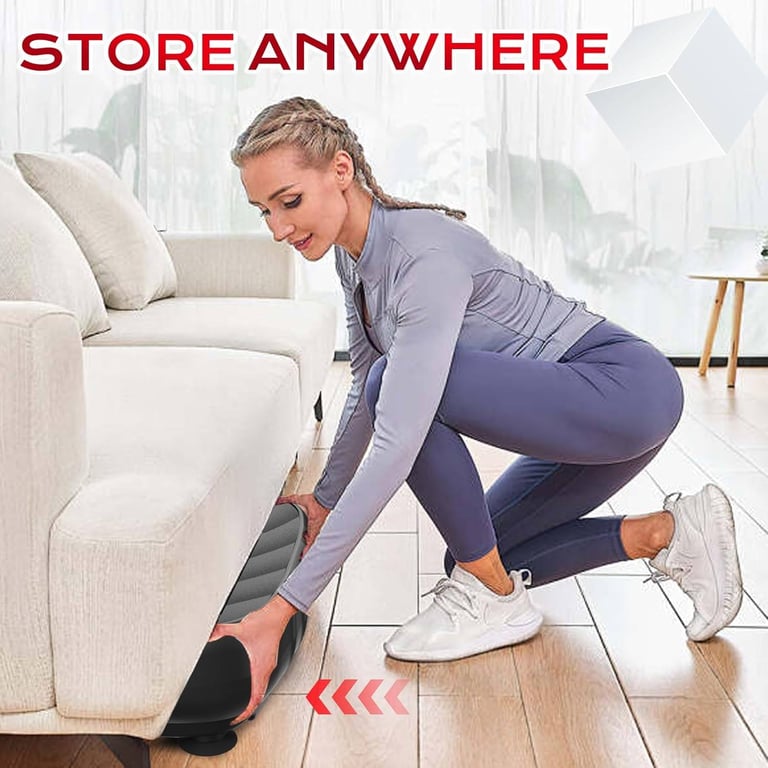 Vibration Plate SUPER COMPACT Exercise Machine, 99 Speed Levels Mini Whole Body
