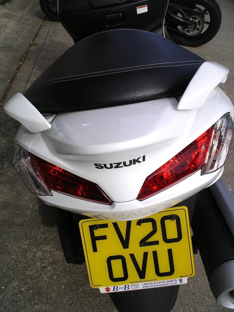 2020 Suzuki Burgman 200 in mint condition. 8400 miles with full history.