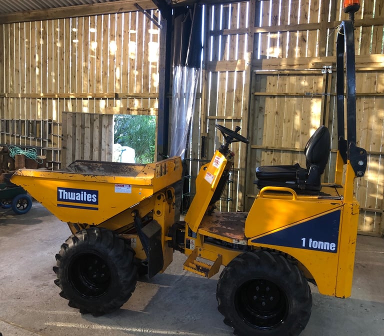 THWAITES 1 TON HI TIP DUMPER LOW HOURS NO VAT