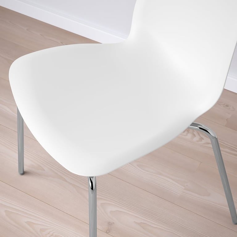 image for 5 Lidas chairs white (pickup only)