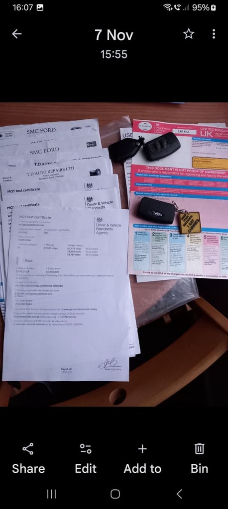 FORD KUGA 2011 TITANIUM 163BHP DIESEL MOT MAY 26