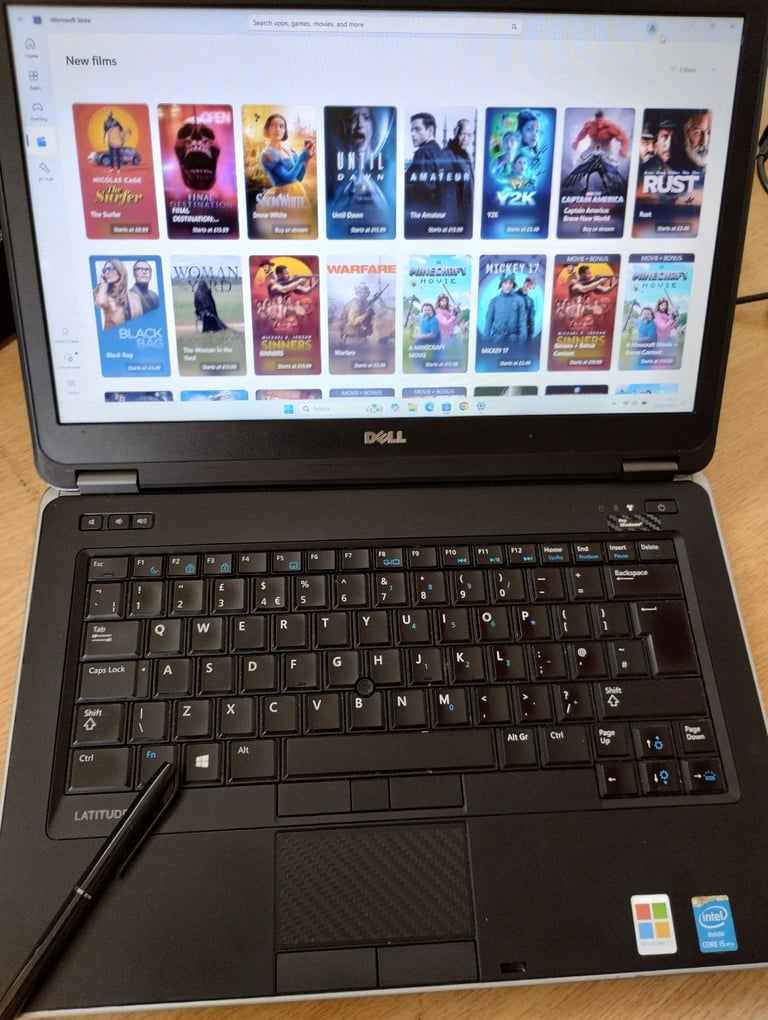 Windows 11, 16GB RAM, i5, 120GB SSD + 320GB HDD, Webcam, DVD, HDMI. Backlit. MS OFFICE Dell Laptop