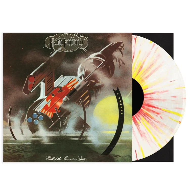 HAWKWIND HALL OF MOUNTAIN GRILL 2025 + BONUS 12" EP - LIMITED EDITION SPLATTER - NEW AND SEALED