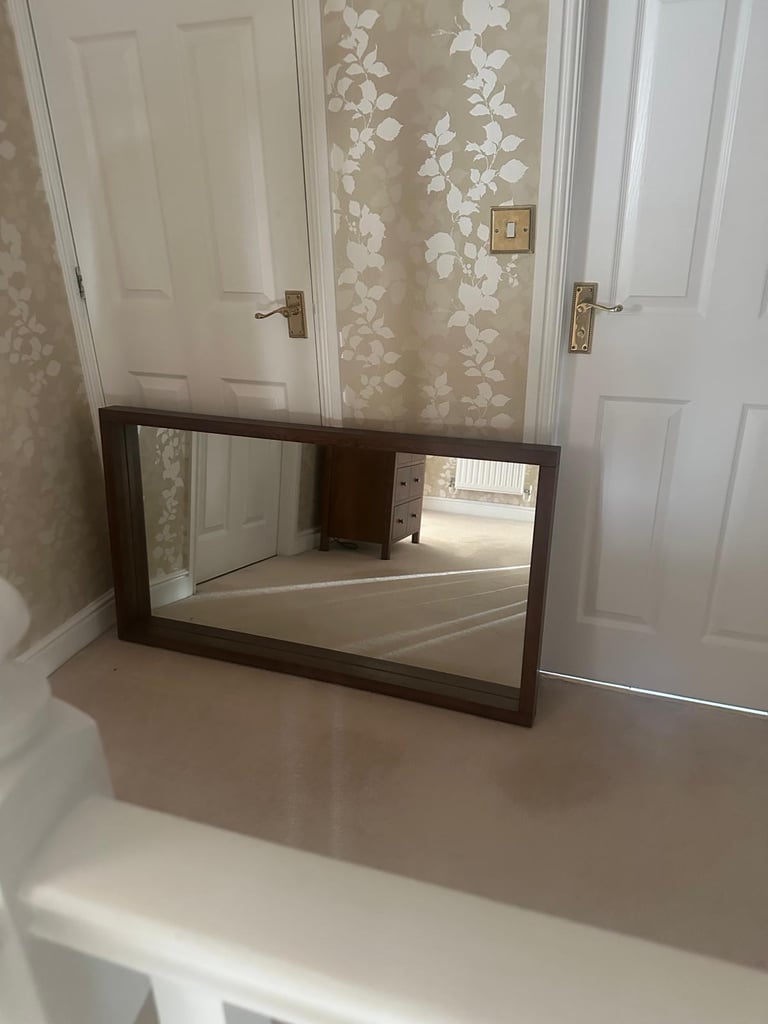 Console Table and Mirror