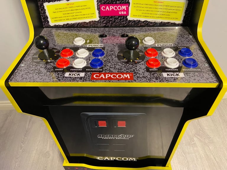 Street Fighter 2 Legacy Arcade Machine 