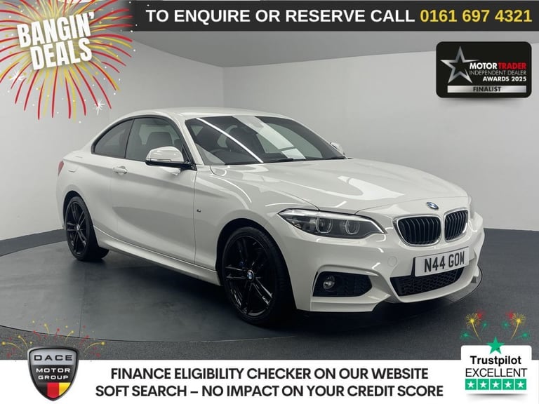image for 2018 BMW 2 Series 2.0 220d M Sport Coupe 2dr Diesel Manual Euro 6 (s/s) (190 ps) Coupe Diesel Manual