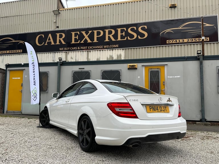 2014 Mercedes-Benz C Class 1.6 C180 AMG Sport Edition G-Tronic+ Euro 6 (s/s) 2dr COUPE Petrol Aut...